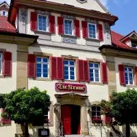 Gasthof Die Krone,位于施韦比施哈尔的酒店
