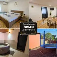 Apartman DIVAN，位于Ladimirevci的酒店