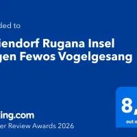 Feriendorf Rugana Insel Rügen Fewos Vogelgesang，位于德兰斯克的酒店