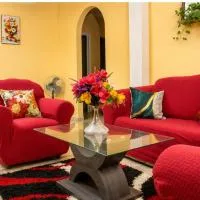 Scenic 3 Bedroom Apartment And Car Rentals，位于Canefield Airport的酒店