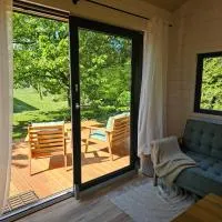 Modernes TinyHouse mit Klimaanlage in privater Atmosphäre,位于Elsterheide的酒店