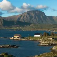 Villa Borgvåg - A unique Seafront Villa in the heart of Lofoten，位于博斯塔德的酒店
