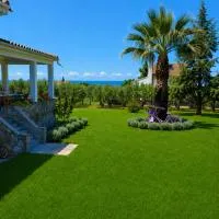 Private Villa Sea View BBQ，位于埃帕诺米的酒店