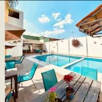 HOTEL LAS FUENTES,位于天宝佐特兰的酒店