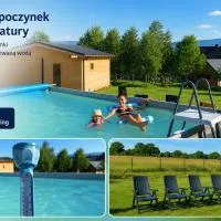Agroturystyka Polana Giebułtów obok Świeradowa i zamku Czocha, domki przyjazne rodzinom z dziećmi，位于Mirsk的酒店