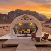 LAYAN RUM LUXURY CAMP & Jeep Tours，位于瓦迪拉姆的酒店