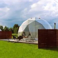 Ranczo Targówka - Domki i Glamping z balią i sauną wśród natury i zwierząt，位于Targówka的酒店