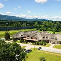 Dworek Góralski Restauracja Hotel & SPA，位于Łodygowice的酒店