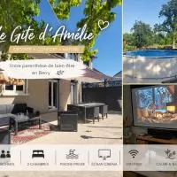 Le gite d 'Amélie maison climatisation wifi jardin privé,位于Célon的酒店
