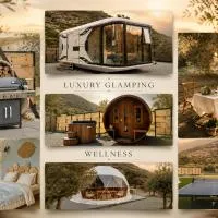 Geometry Park - Luxury Glamping & Wellness，位于Ayios Theodhoros的酒店