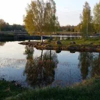 Ljusnefors Camping，位于Ljusne的酒店