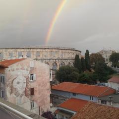 Pula postcard view apartment