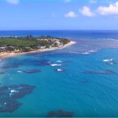 Beach front apartment in Luquillo