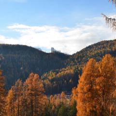 Overlooking the Dolomites