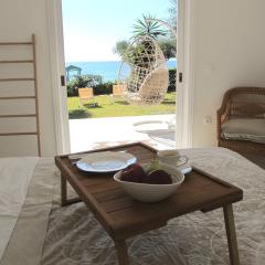 Aqua Seafront Glyfada Corfu Beach House With Garden