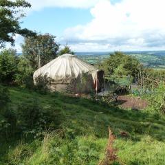 Yurt luxury + Bathhouse