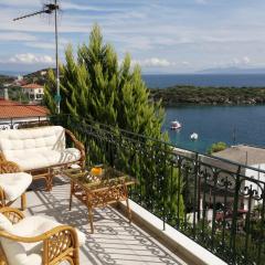 Beach Front House With View