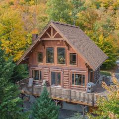 Log Cabin Home with Lake and Mountain view by Reserver.ca