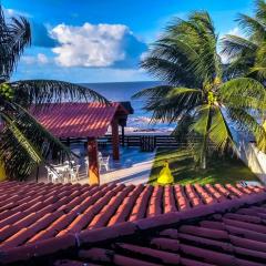 Casa à beira-mar, piscina