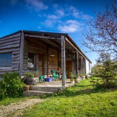 Ceridwen Glamping, double decker bus and Yurts