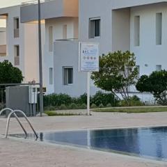 Appartement avec piscine à Imi ouaddar plage