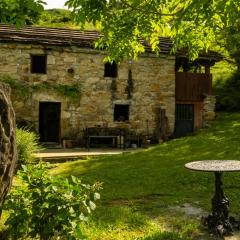 Cabaña en las montañas