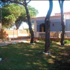 Chalet en la playa con piscina privada en Mazagon "Casa de Ana"