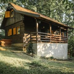 WOODEN HOUSE near the River Kupa