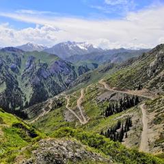 Yurt Camp Ali-Nur, Lake Song-Kul , Kyrgyzstan, Юрточный лагерь Али Нур, на берегу озера Сон Кол