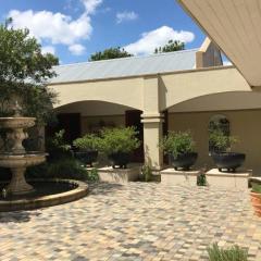 The Courtyard at La Loggia