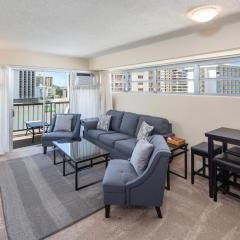 Ocean View from Lanais-2 Blocks to Waikiki Beach