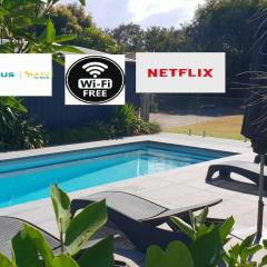 Pool to Sand in 800mtrs - Heated Pool and Pet Friendly