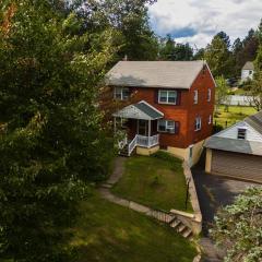 Red brick house