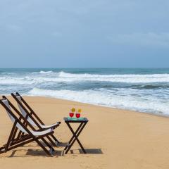 SaffronStays Blue Flag House, a 3-BDR beachfront villa in Hejamady