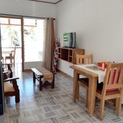 Comfortable apartment in Baie Sainte Anne 56 m² with sea view