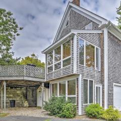 Charming Hyannis Home with Deck, 0 2 Mi to the Beach
