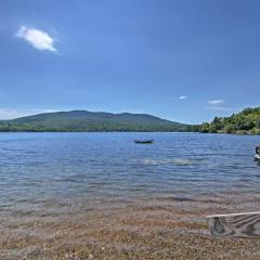 Rustic Lakefront Retreat with Shared Dock and Beach!