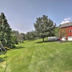 Finger Lakes Vacation Rental 6 Acres with Pool!