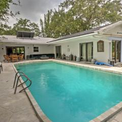 Sarasota House with Backyard Oasis 6 Mi to Beach!