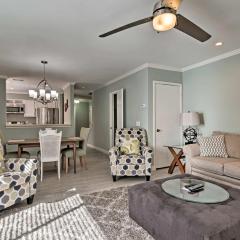 Updated Hilton Head Condo Balcony, Walk to Beach