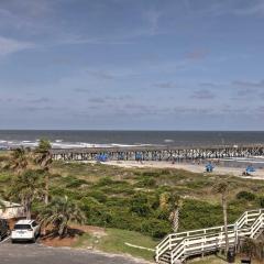 Isle of Palms Beachfront Condo with Balcony and Pool!