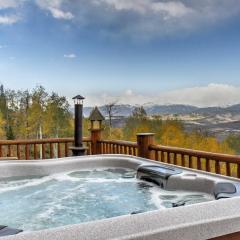 Secluded Granby Cabin with Mountain Views and Hot Tub