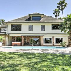 Lakefront Harlingen Home with Pool, Yard and Pool Table