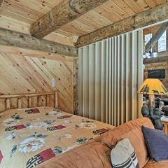 Custom Log Cabin with Deck and 45 Acres by Pine River!
