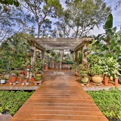 Sarasota Bungalow with Pergola, Garden and Waterfalls!