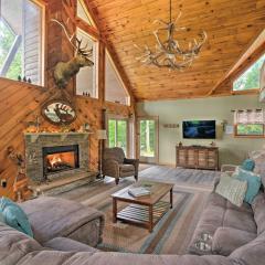 3-Acre Benezette Cabin with Hot Tub, Grill and Mtn View