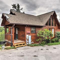 Sevierville Cabin with Games, Hot Tub and 4 King Beds!