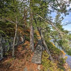 Cozy Stop Island Cabin with Boat Dock and Beach!