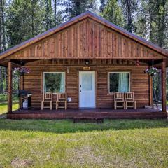 Cozy Cabin with Fire Pit and BBQ 7 Mi to West Glacier