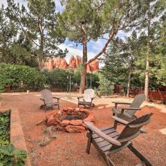 Modern W Sedona Home with Patio and Red Rock Views